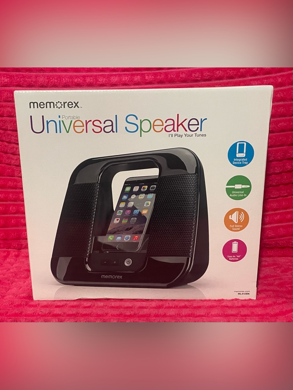 Memorex Portable Universal Speaker